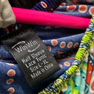 WinWin Multicolor Lace Tunic